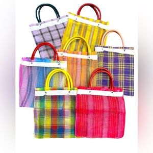 Mexican 12 pc Mini Market Bag W “6.5” x L “7.5”